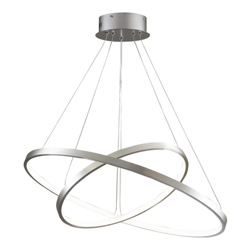 LED Lustra ar auklu LEA LED/35W/230V 4000K d. 60 cm matēts hroms