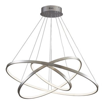 LED Lustra ar auklu LEA LED/60W/230V 4000K d. 80 cm matēts hroms
