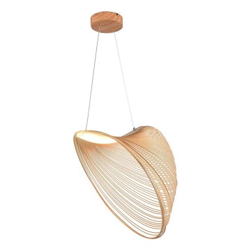 LED Lustra ar auklu LED/10W/230V 3000K bēša