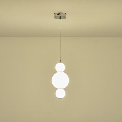 LED Lustra ar auklu LED/12,6W/230V 3000K
