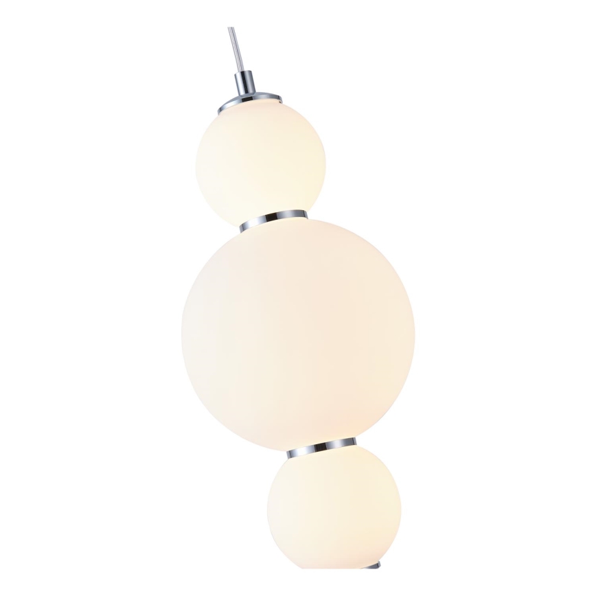 LED Lustra ar auklu LED/12,6W/230V 3000K