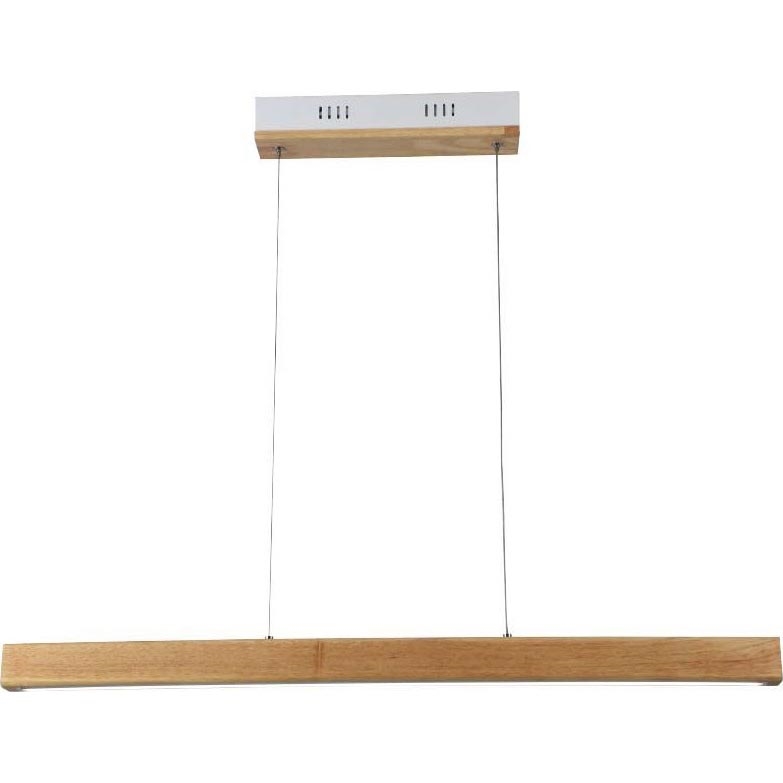 LED Lustra ar auklu LED/12W/230V 4000K brūna