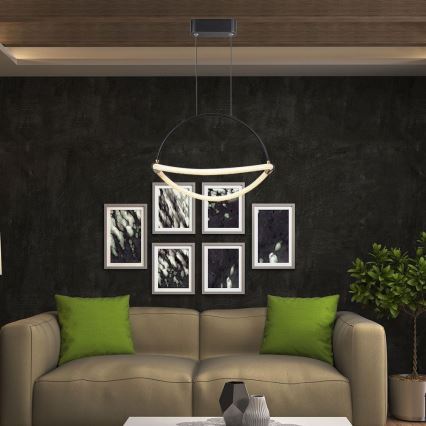 LED Lustra ar auklu LED/12W/230V 4000K d. 40 cm
