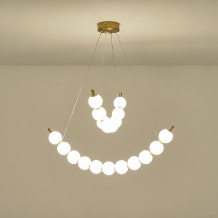 LED Lustra ar auklu LED/19W/230V 3000K