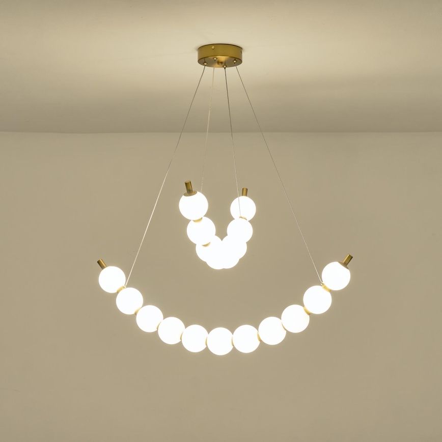 LED Lustra ar auklu LED/19W/230V 3000K