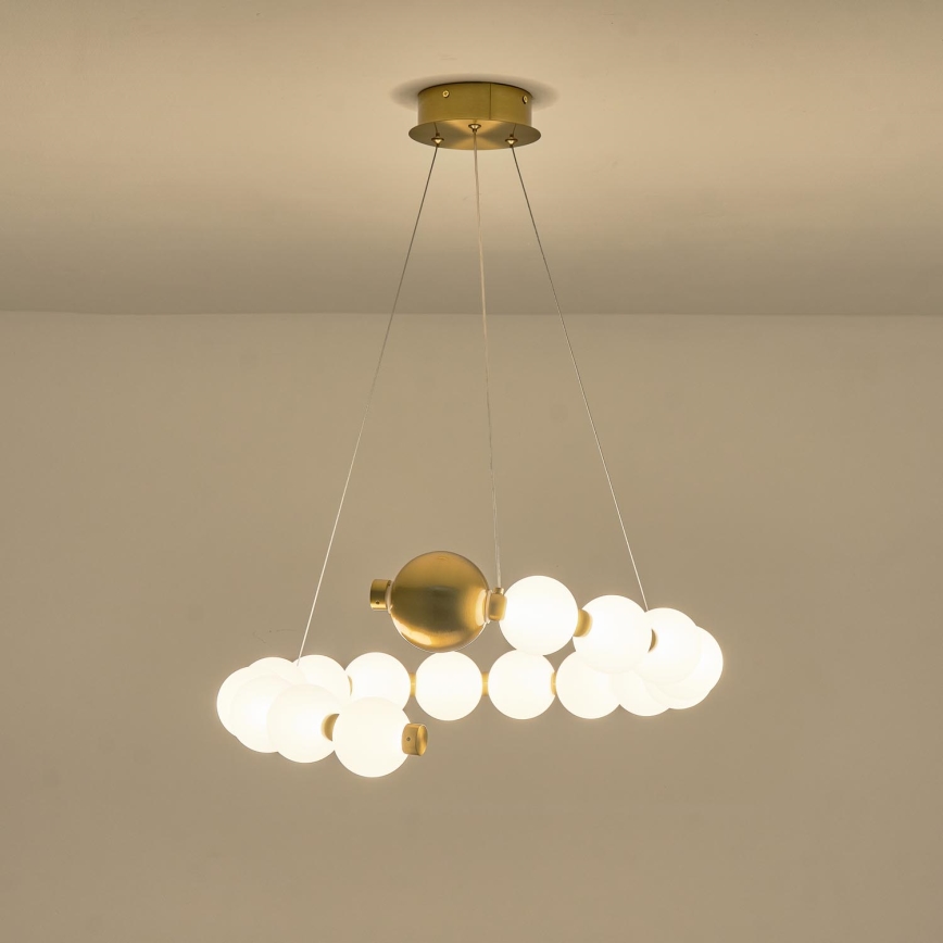 LED Lustra ar auklu LED/20W/230V 3000K