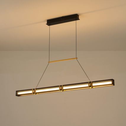 LED Lustra ar auklu LED/21W/230V 3000K 45x120 cm