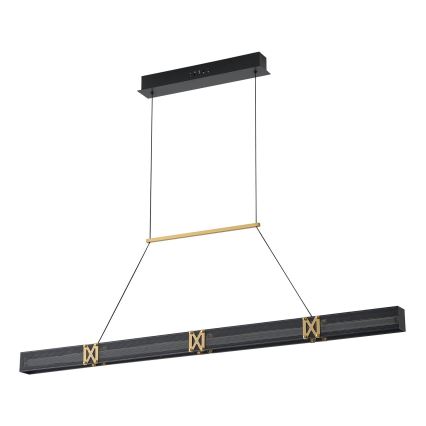 LED Lustra ar auklu LED/21W/230V 3000K 45x120 cm