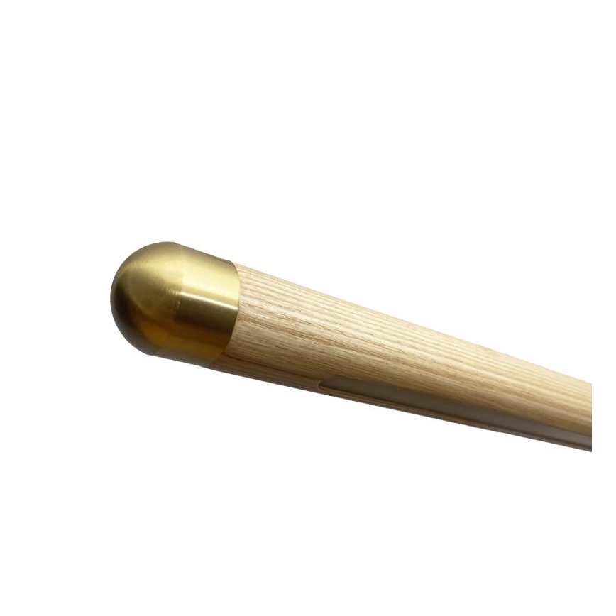 LED Lustra ar auklu LED/22W/230V 4000K 120 cm oša/masīvkoks