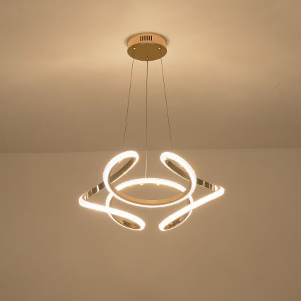 LED Lustra ar auklu LED/24W/230V 3000K 50x120 cm