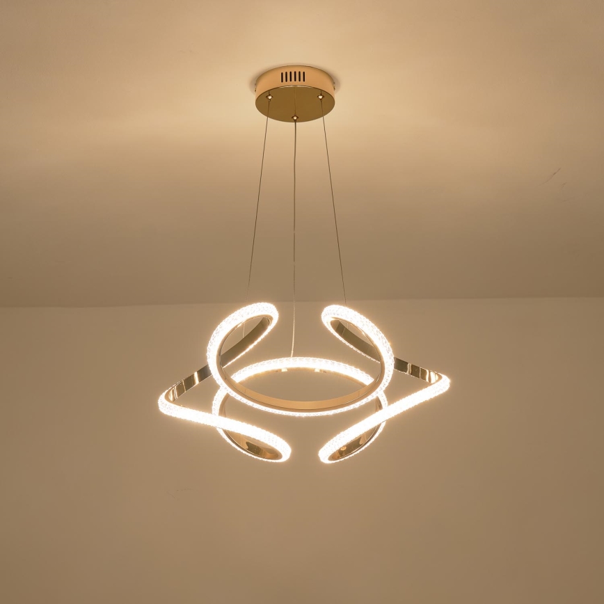 LED Lustra ar auklu LED/24W/230V 3000K 50x120 cm