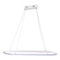 LED Lustra ar auklu LED/24W/230V 3000K balta