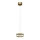 LED Lustra ar auklu LED/25W/230V d. 20 cm zelta