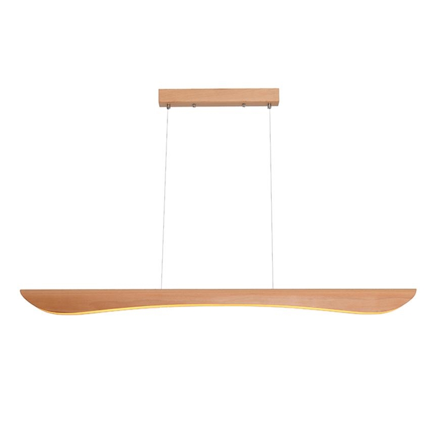 LED Lustra ar auklu LED/26W/230V 4000K 150 cm dižskābardis/masīvkoks