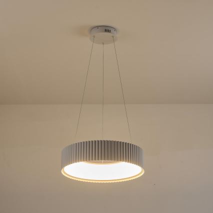 LED Lustra ar auklu LED/30W/230V 3000K balta