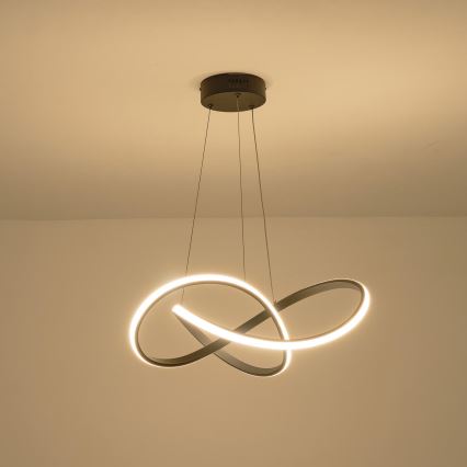 LED Lustra ar auklu LED/30W/230V 3000K