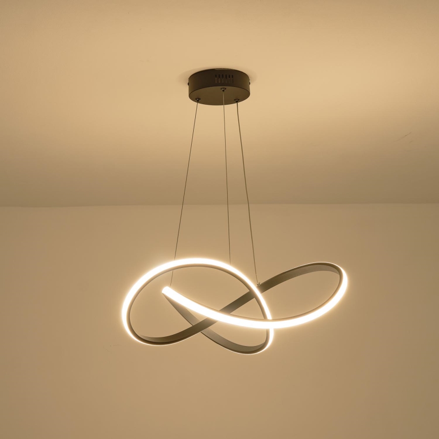 LED Lustra ar auklu LED/30W/230V 3000K