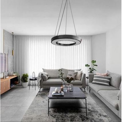 LED Lustra ar auklu LED/30W/230V 4000K d. 60 cm