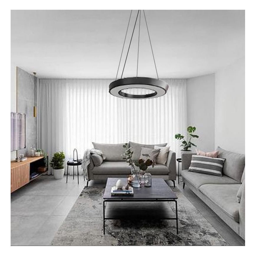 LED Lustra ar auklu LED/30W/230V 4000K d. 60 cm