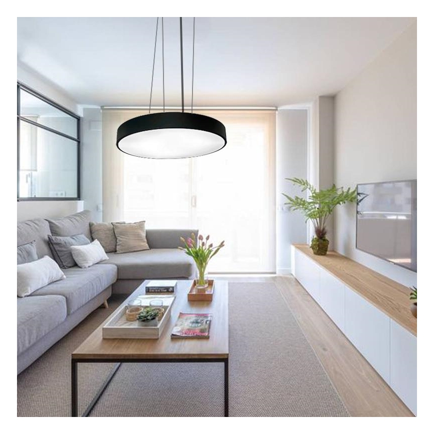 LED Lustra ar auklu LED/35W/230V 4000K d. 60 cm