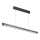 LED Lustra ar auklu LED/36W/230V 3000/4000/6400K antracīta