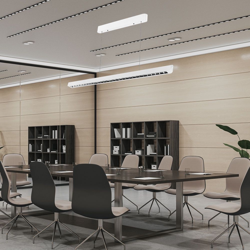 LED Lustra ar auklu LED/36W/230V 3000/4000/6400K balta