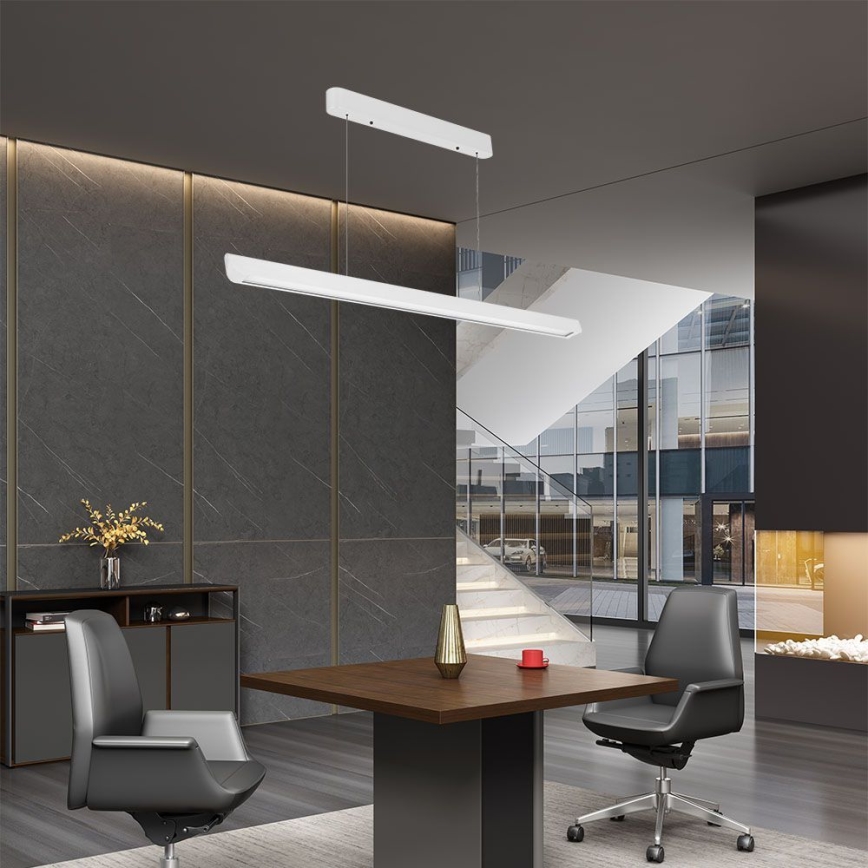 LED Lustra ar auklu LED/36W/230V 3000/4000/6400K balta