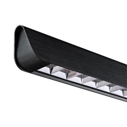 LED Lustra ar auklu LED/36W/230V 3000/4000/6400K melna