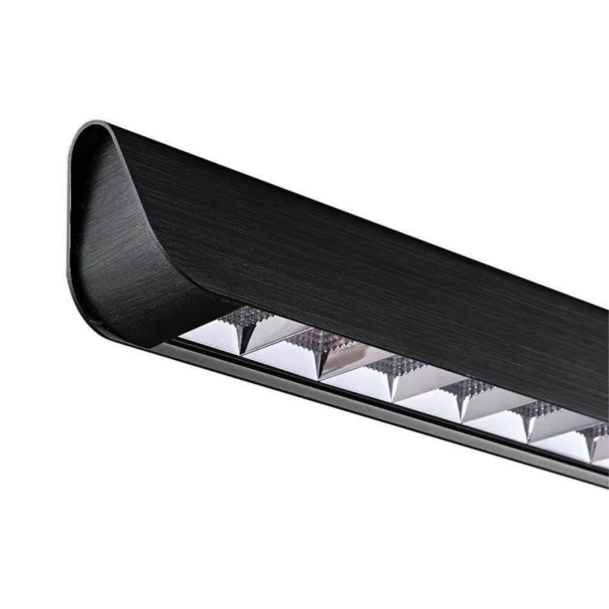 LED Lustra ar auklu LED/36W/230V 3000/4000/6400K melna