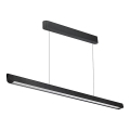 LED Lustra ar auklu LED/36W/230V 3000/4000/6400K melna