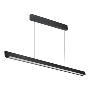 LED Lustra ar auklu LED/36W/230V 3000/4000/6400K melna