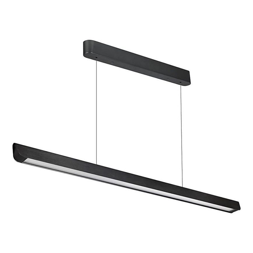 LED Lustra ar auklu LED/36W/230V 3000/4000/6400K melna