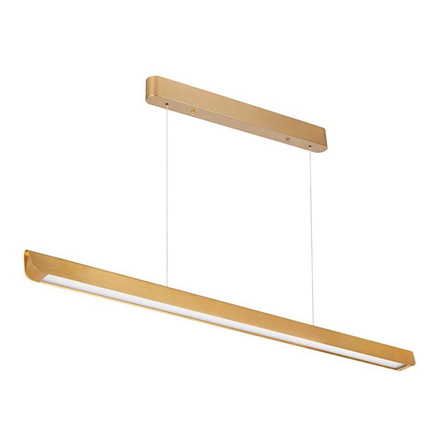 LED Lustra ar auklu LED/36W/230V 3000/4000/6400K zelta