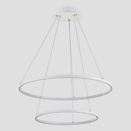 LED Lustra ar auklu LED/37W/230V 3000K balta