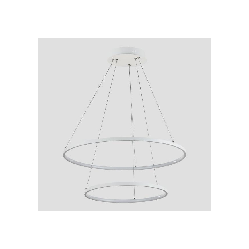 LED Lustra ar auklu LED/37W/230V 3000K balta