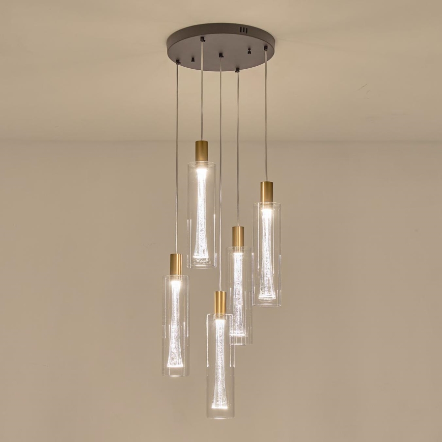 LED Lustra ar auklu LED/38W/230V 3000K