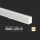 LED Lustra ar auklu LED/40W/230V 3000/4000/6400K balta