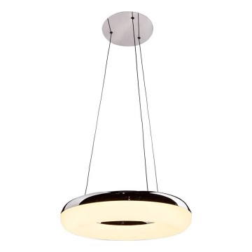 LED Lustra ar auklu LED/40W/230V 3000K d. 40 cm spīdīgi hromēts