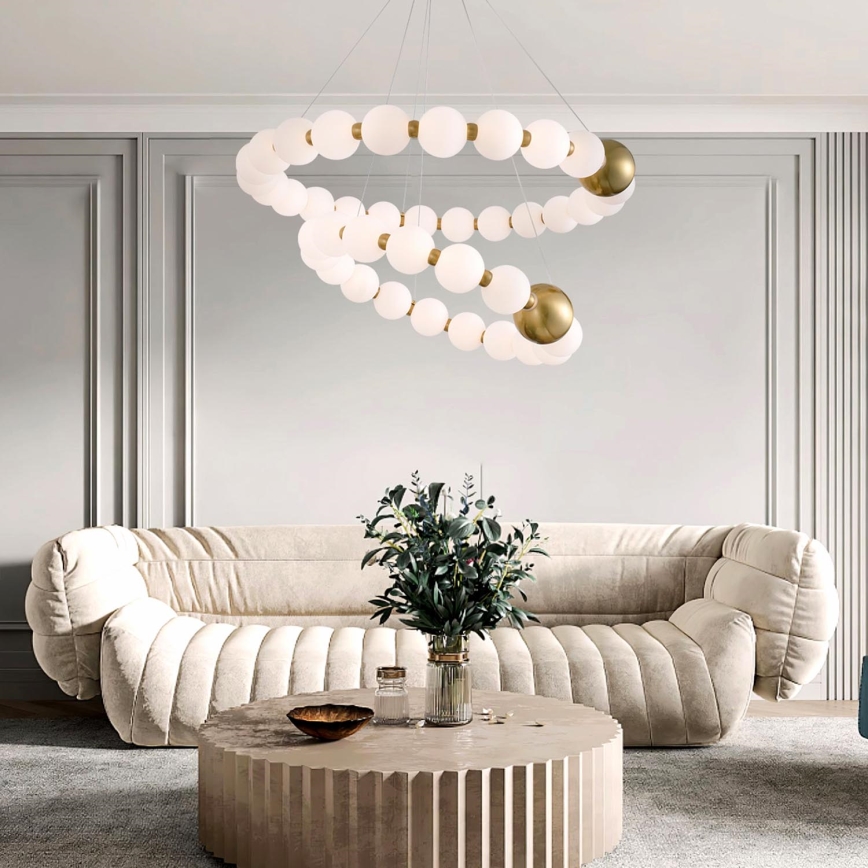 LED Lustra ar auklu LED/40W/230V 3000K
