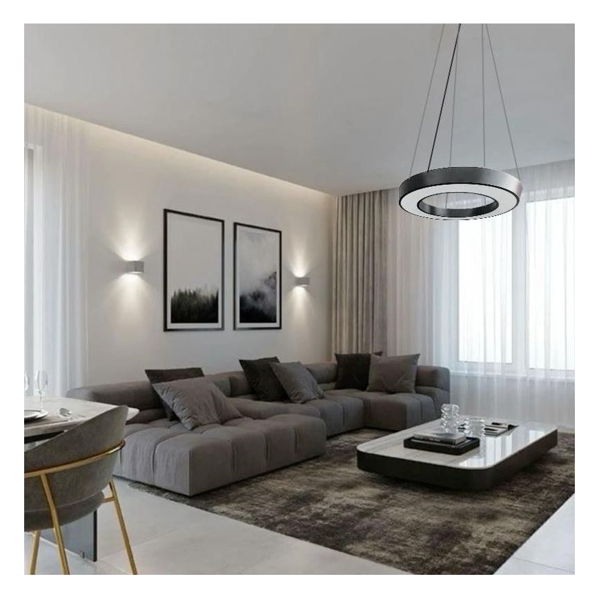 LED Lustra ar auklu LED/40W/230V 4000K d. 80 cm