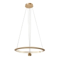 LED Lustra ar auklu LED/45W/230V 3000K d. 62 cm zelta