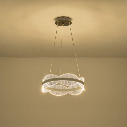 LED Lustra ar auklu LED/48W/230V 3000K
