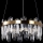 LED Lustra ar auklu LED/50W/230V d. 40 cm zelta