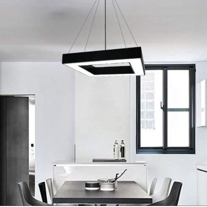 LED Lustra ar auklu LED/55W/230V 4000K 80x80 cm
