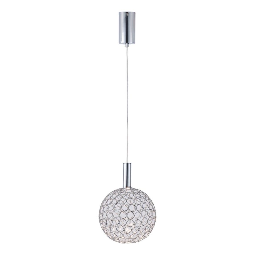 LED Lustra ar auklu LED/6,3W/230V 3000K zelta d. 25 cm