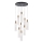 LED Lustra ar auklu LED/60W/230V 3000K