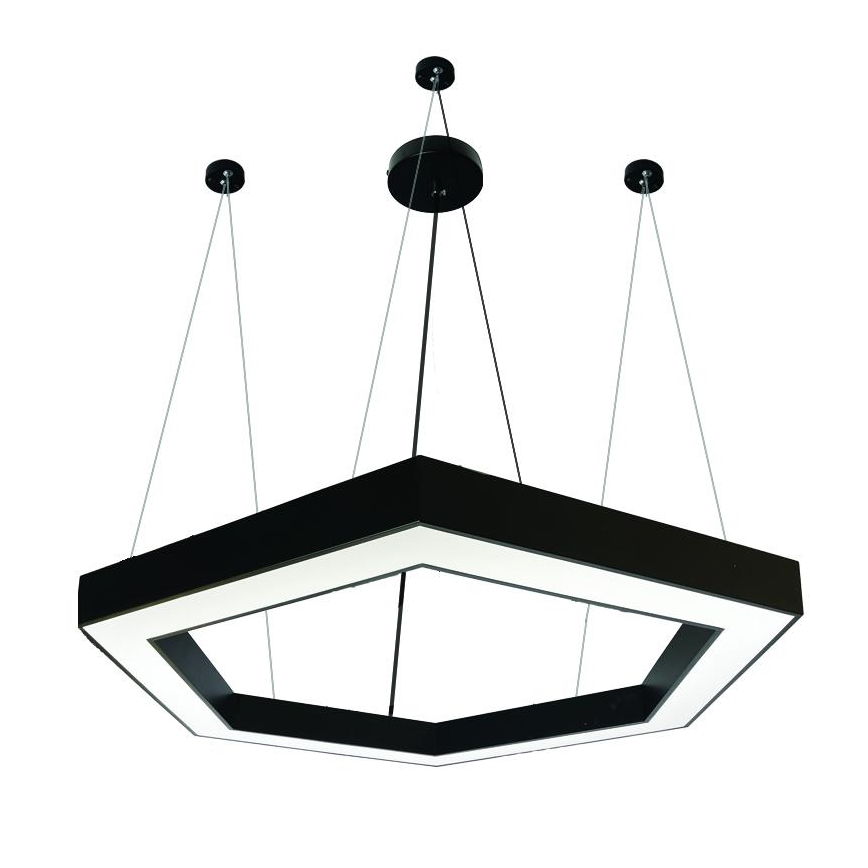 LED Lustra ar auklu LED/60W/230V 4000K d. 120 cm