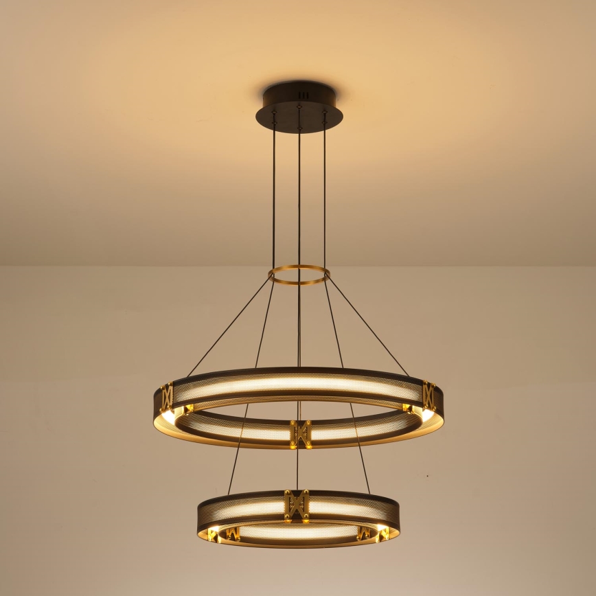 LED Lustra ar auklu LED/62W/230V 3000K 62x120 cm