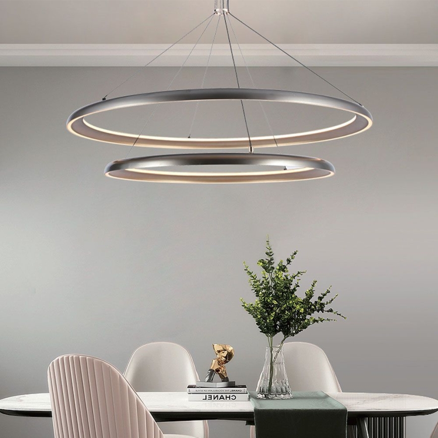 LED Lustra ar auklu LED/65W/230V 3000K