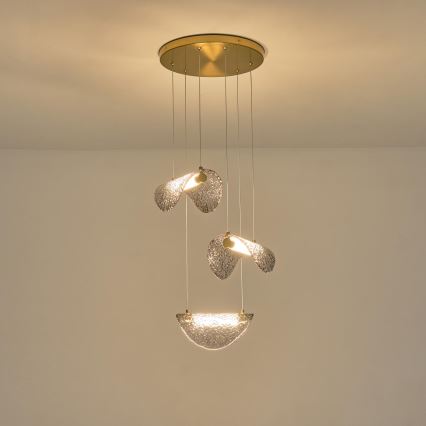 LED Lustra ar auklu LED/6W/230V 3000K